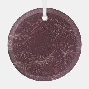 Golden Art Deco: Luxe behang Glas Ornament