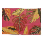 Golden Art Deco Natuur Behang Kussensloop (Achterkant)