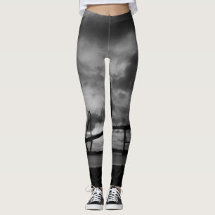 Golden Arthur Ravenel Pano Grayscale Leggings