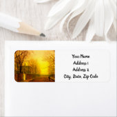 Golden Autumn John Atkinson Grimshaw Etiket (Insitu)