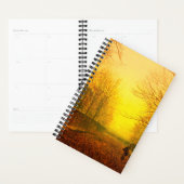 Golden Autumn John Atkinson Grimshaw Planner (Display)