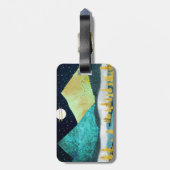 Golden Bagagelabel (Achterkant verticaal)