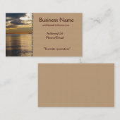 Golden Beams Visitekaartje (Voorkant / Achterkant)