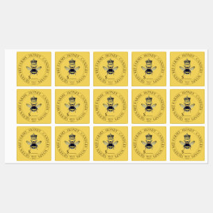 Golden Bee en Crown Bee Prijs Productlabels Labels