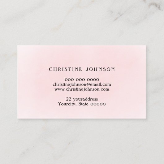 ·Golden Bee logo visitekaartje (Achterkant)