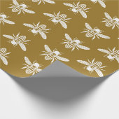 Golden Bee Wrapping-papier Cadeaupapier (Hoek)
