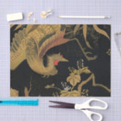 Golden Bird Japanese Classic Antique Tissuepapier (Craft)