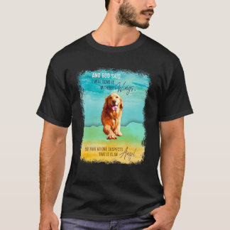 Golden Birthday voor kinderen Teen Adult Love Dog T-shirt