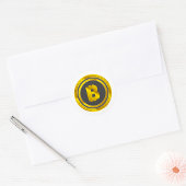 Golden Bitmunt Ronde Sticker