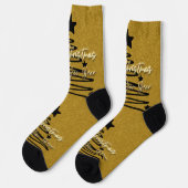 Golden Black Socks Sokken (Links)