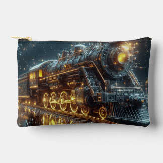 Golden & Black treen Modern Abstract Etui