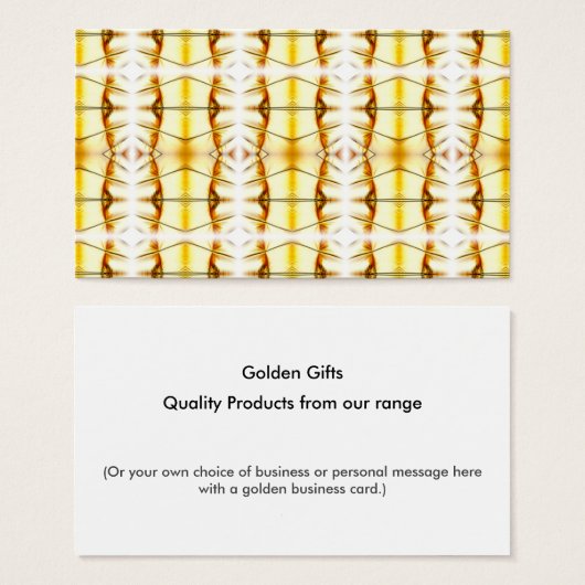 Golden Bling. (Devant & derrière)