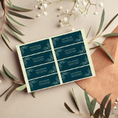 Golden Bloom Weddenschap Etiket