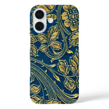 Golden Blossom Elegance Telefoonhoesje