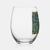 Golden Blue Elegance Drinkware Set Wijnglas Zonder Voet (Rechts)