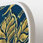 Golden Blue Elegance Pickleball Paddle (Links Detail)