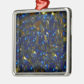 Golden Blue Ornament (Links)