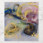 Golden blush dream wijn etiket (Enkel label)