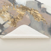 Golden Blush Sherpa Deken (3/4)