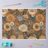 Golden Boho Garden Floral Tissuepapier (Craft)