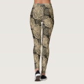 Golden Boho Mandalas Leggings (Dos)