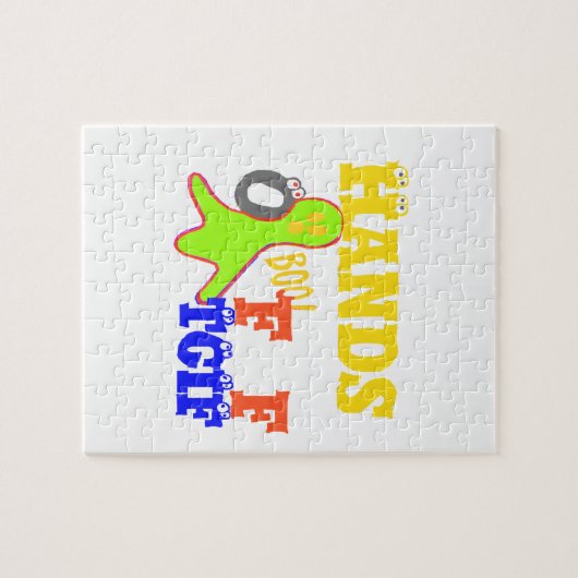 Golden Boo. Girly TGIF Bedankt God zij zijn vrijda Legpuzzel (Horizontaal)