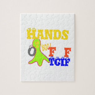 Golden Boo. Girly TGIF Bedankt God zij zijn vrijda Legpuzzel