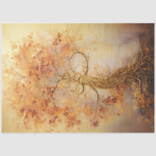 Golden boom tissuepapier