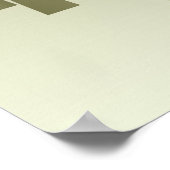 Golden bos poster (Hoek)