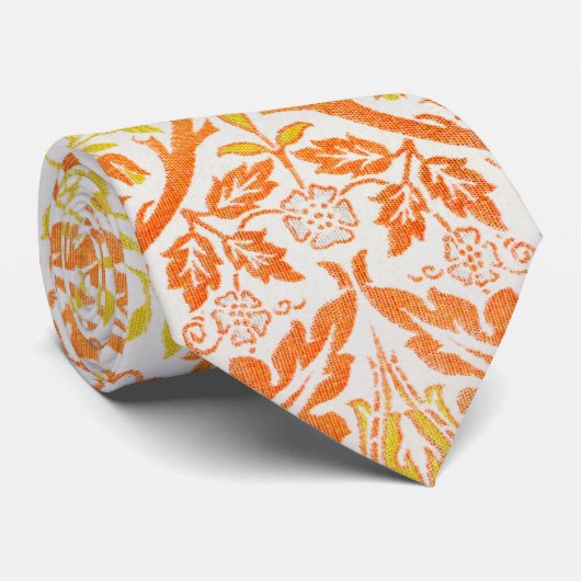 Golden Bough Pattern (door William Morris) Stropdas (Opgerold)