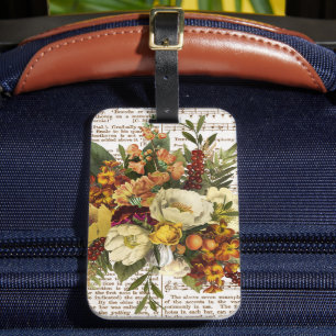Golden Bouquet Bagagelabel