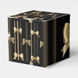 Golden Bow Decorative Box Bedankdoosjes