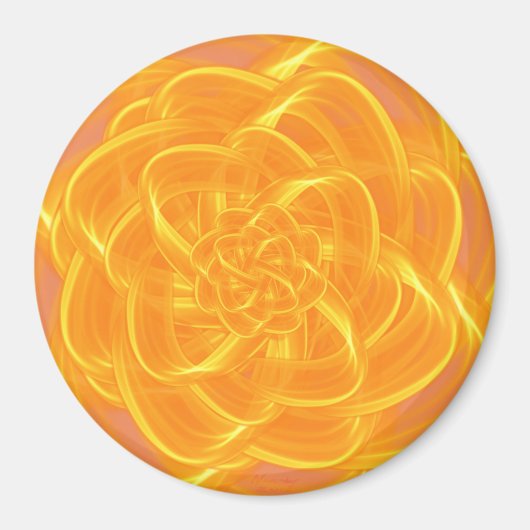 Golden Bow van Power Flower Magneet (Voorkant)