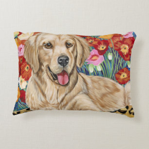 Golden Boy Retriever Decoratief Kussen