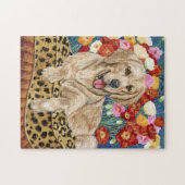 Golden Boy Retriever Legpuzzel (Horizontaal)