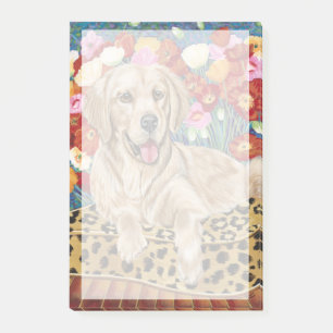 Golden Boy Retriever Post-it® Notes