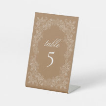 Golden Brown  Botanische Wreattable