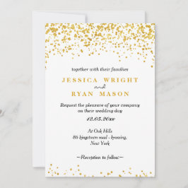 Golden bruiloft kaart