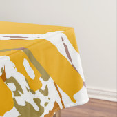 Golden Brush Elegance Tafelkleed (Voorbeeld)