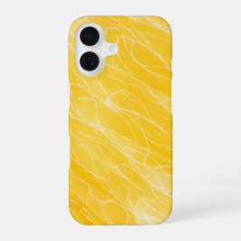 Golden Brushstrokes Phone Case iPhone 16 Hoesje