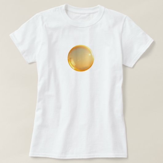 Golden Bubble Vrouwen Basic T-shirt (Design voorkant)