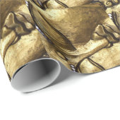 Golden Buddha Blessing Inspirerend Love Cadeaupapier (Rol Hoek)