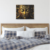 Golden Buddha Canvas Afdruk (Insitu (Slaapkamer))