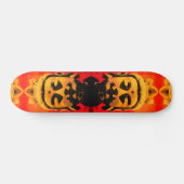 Golden Buddha Head skateboard (Horizontaal)