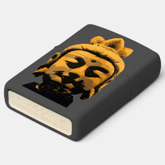 Golden Buddha Head Zippo Lighter