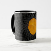 Golden Buddha Zen Mandala Mug Mok (Voorkant links)