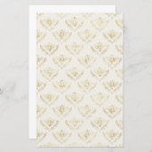 Golden Bumble Bee met kroonpatroon (Voorkant / Achterkant)