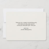 Golden Bumble Bee Motif Merci (Dos)