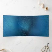 Golden butterflies drieluik uitnodiging (Binnen)