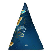 Golden butterflies feesthoedjes (Rechts)